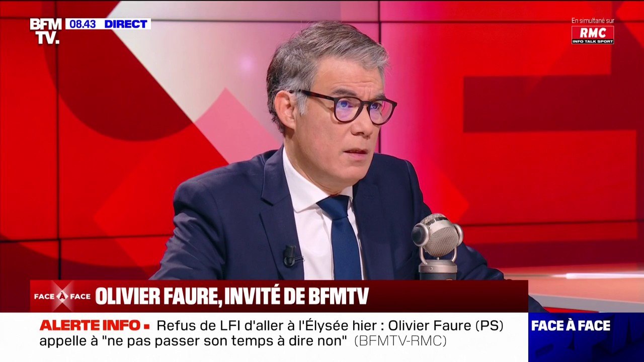 Olivier Faure affirme qu'il y a une "volonté" des communistes, des écologistes et des socialistes "d'avancer"