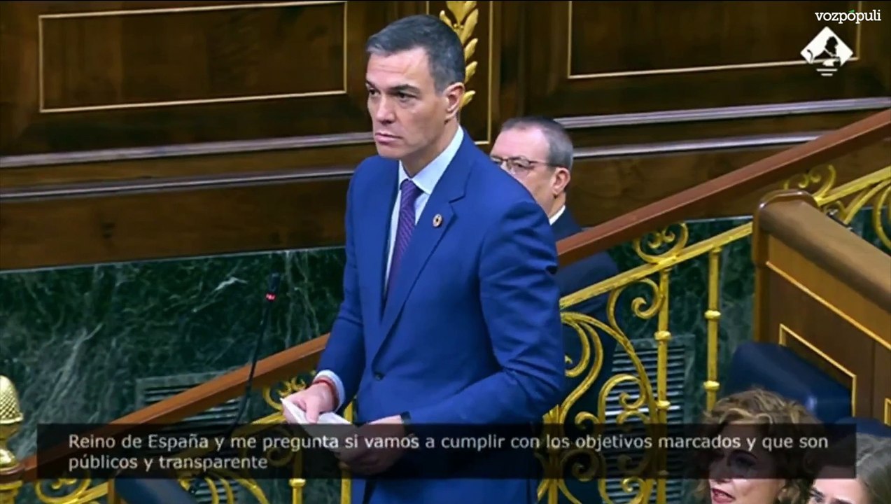 La confusión de Sánchez que desató las risas en el Congreso