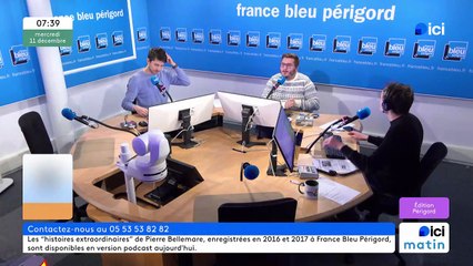 11/12/2024 - ICI Matin France Bleu Périgord en vidéo