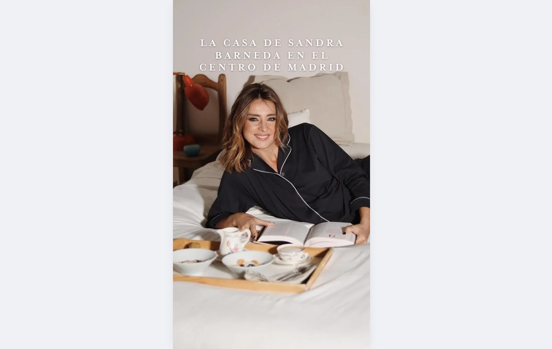 La casa de Sandra Barneda en el centro de Madrid
