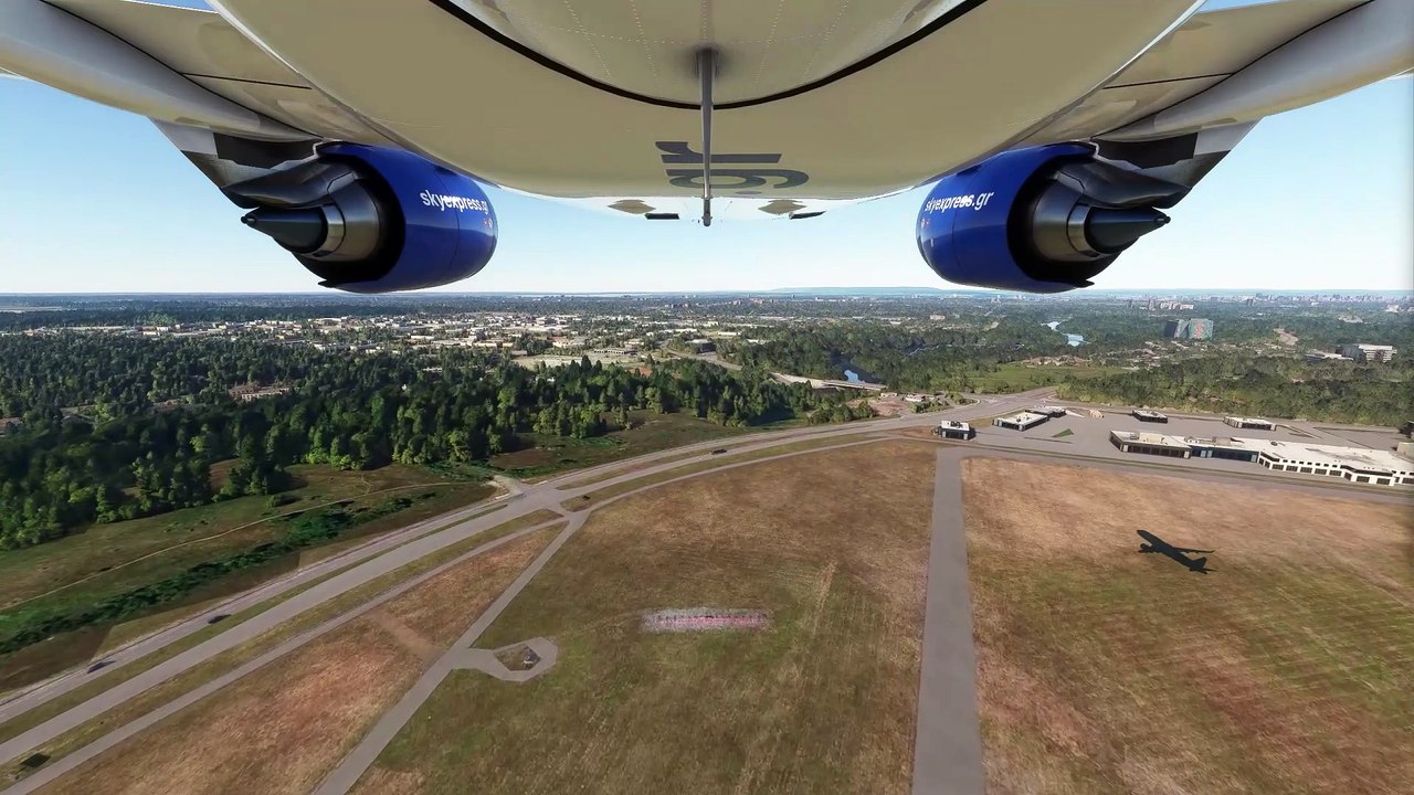 Dulcet Takeoff: SKY Express A320neo at Ottawa Macdonald-Cartier International Airport (YOW), Canada