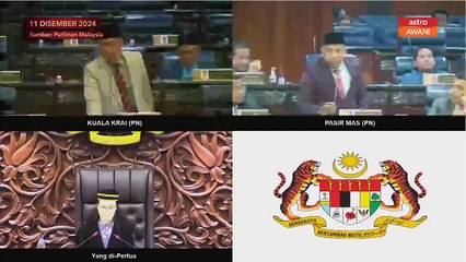Seramai lebih 15 orang bangun untuk undi belah bahagi