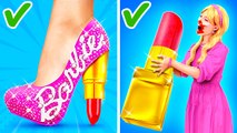 Barbie lost her signature foots 😭👠🥾 DIY Fashion Boots