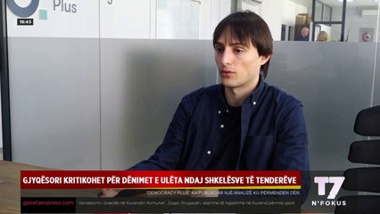 Gjyqësori kritikohet për dënimet e ulëta ndaj shkelësve të tenderëve