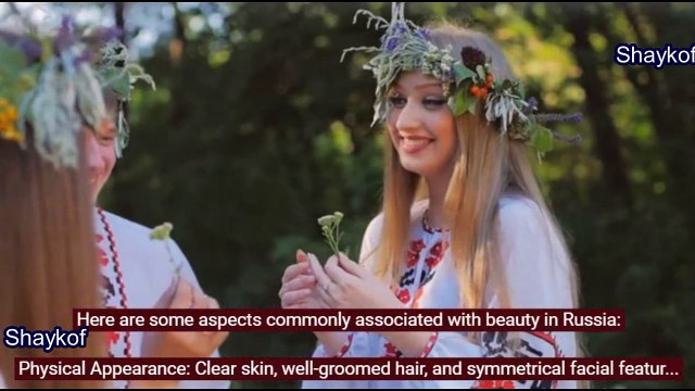 Russian girls beauty secrets | Russian Girls Beauty standards
