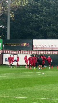 Malmö maçı öncesi Galatasaray son antrenmanını yaptı!
