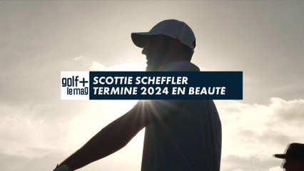Scottie Scheffler termine 2024 en beauté - Golf + le mag