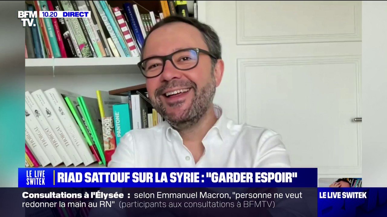 Chute de Bachar al-Assad: "L'idée de pouvoir retourner en Syrie un jour n'a jamais été aussi crédible", déclare Riad Sattouf