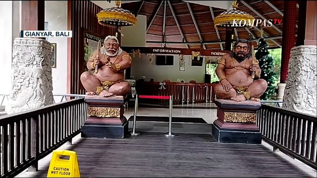 Rekaman Detik-Detik Pohon Tumbang di Ubud, 2 Orang Meninggal 3 Lainnya Terluka