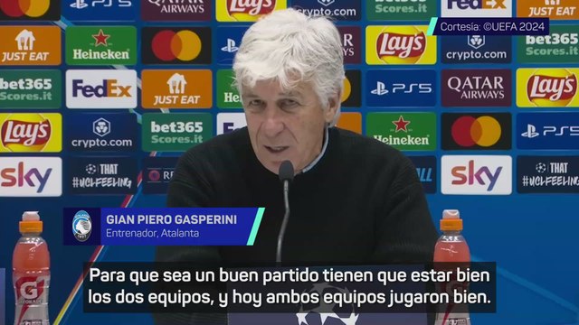 Gasperini, tras el partidazo en Bérgamo: Atalanta y Real Madrid han honrado al fútbol