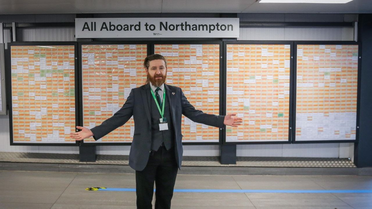 Railway worker on mission to collect train tickets from every station in UK