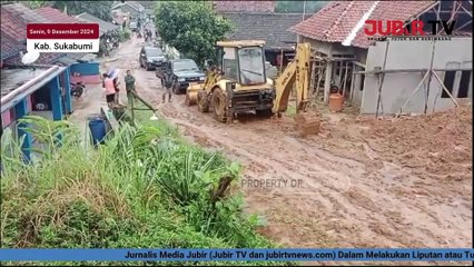 Bencana Sukabumi, Dinas PU Kerahkan Alat Berat Evakuasi Longsor Jampangkulon