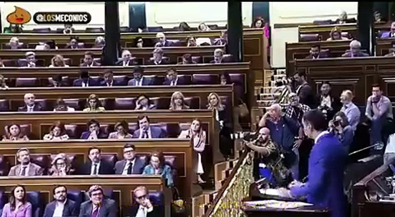 Pedro Sánchez presumido