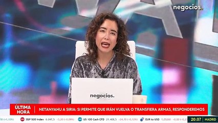 advertencia de netanyahu a Siria