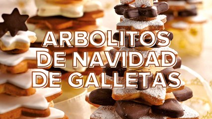 Receta: arbolitos de Navidad de galletas