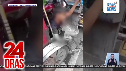 Lalaki, naputulan ng braso nang maipit sa karambola ng mga sasakyan | 24 Oras