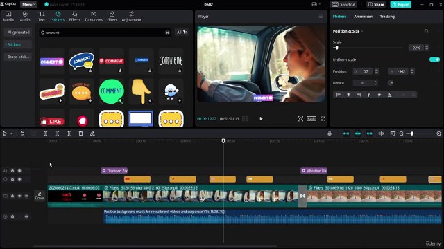 Capcut Ninja Course Master video editing from basic to advanced Part 3