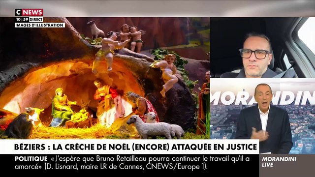 La crèche de Noël de Béziers une nouvelle fois attaquée en justice pour atteinte à la laïcité - Le maire Robert Ménard jugé le 17 décembre devant le tribunal administratif de Montpellier - VIDEO
