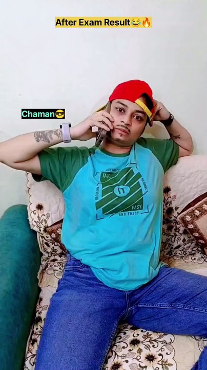 Exam result ke baad 😂🔥 indian family #shorts #chotabhai #indian #exam #chaman #result #relatable