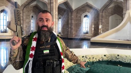 حرق قبر حافظ الأسد