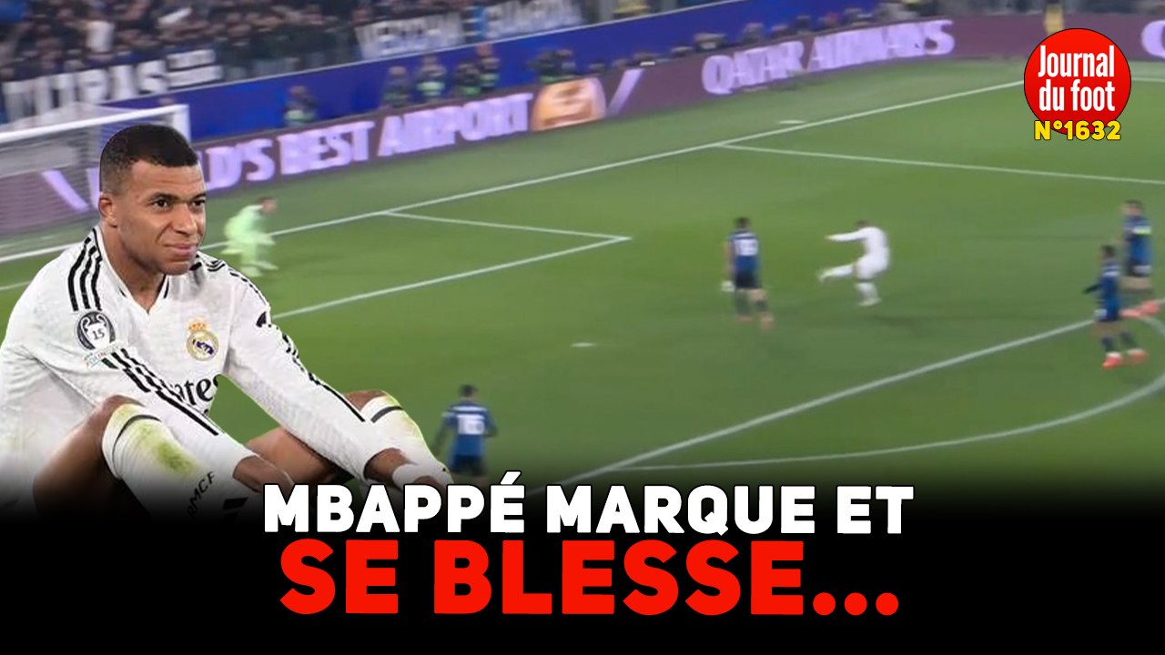 Real Madrid : Mbappé marque et se blesse !
