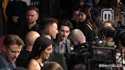 Timothée Chalamet alla prima di "A Complete Unknown" a Los Angeles