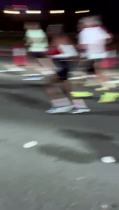 Runner in a suit