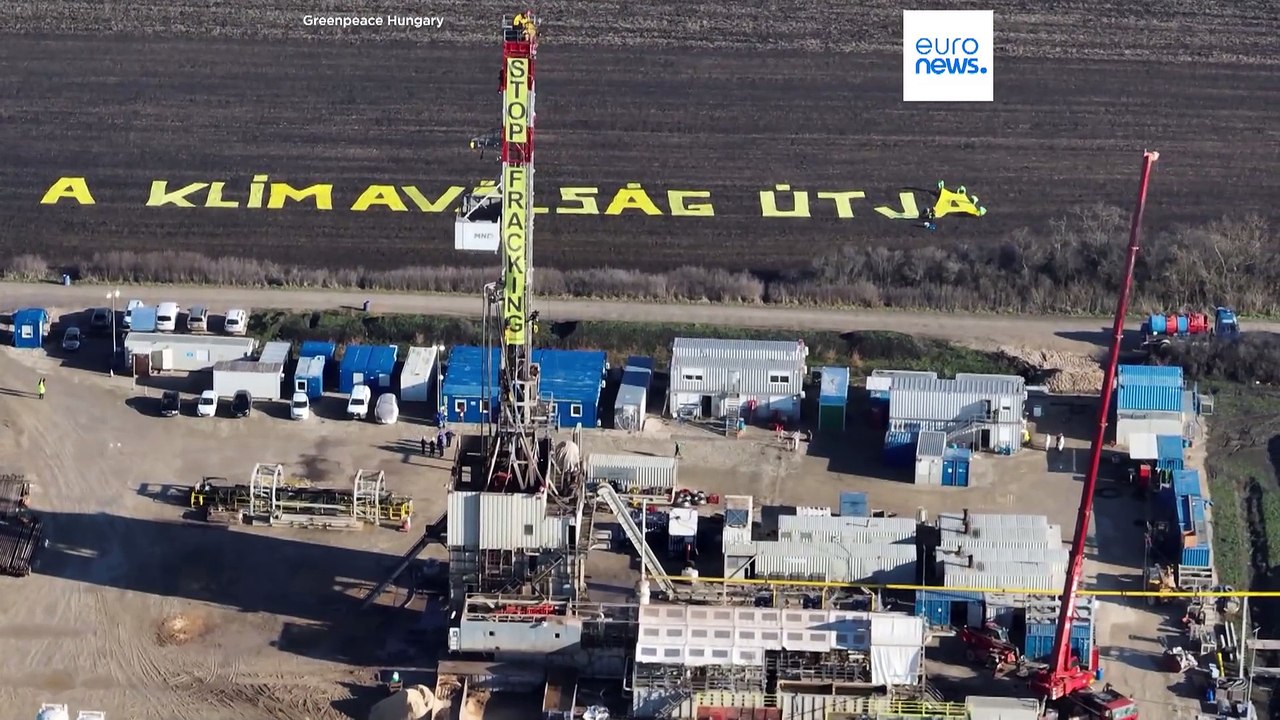 Greenpeace fordert Fracking-Verbot in Ungarn