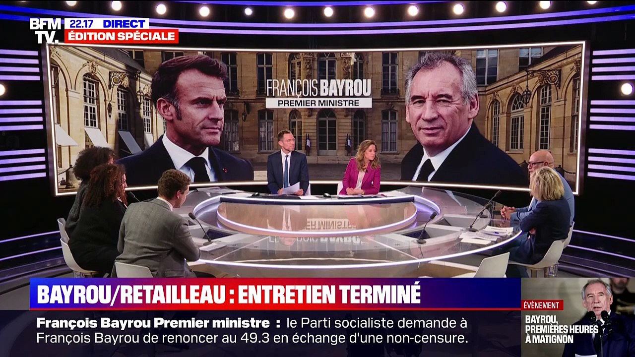 Voici ce qu'a réclamé Bruno Retailleau, hier soir, au nouveau Premier Ministre François Bayrou, estimant que "certaines choses ne sont pas négociables"