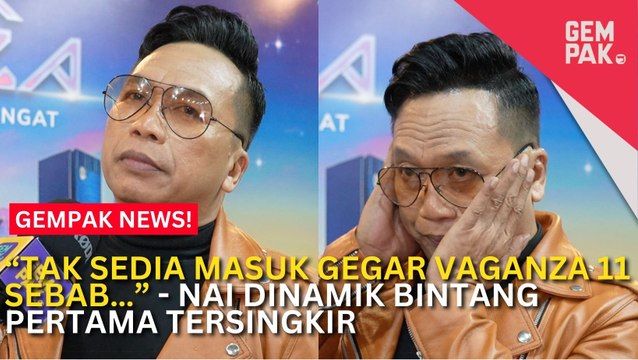 #GempakVideoNews : Bintang Pertama Tersingkir, Nai Dinamik Akui Sedih Namun Terharu Mendapat Sokongan Daripada Peminat
