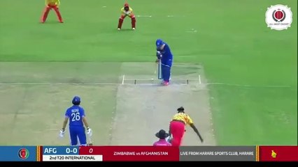 2nd T20 Afghanistan Vs Zimbabwe full highlights