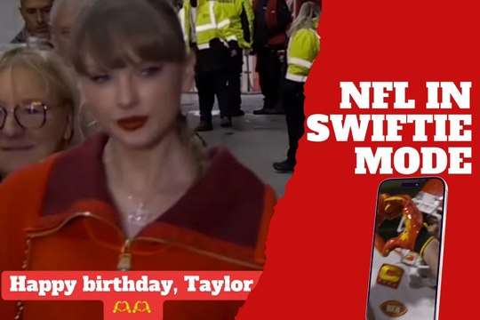 NFL joins the Swiftie celebration with Taylor Swift birthday tribute starring Travis Kelce