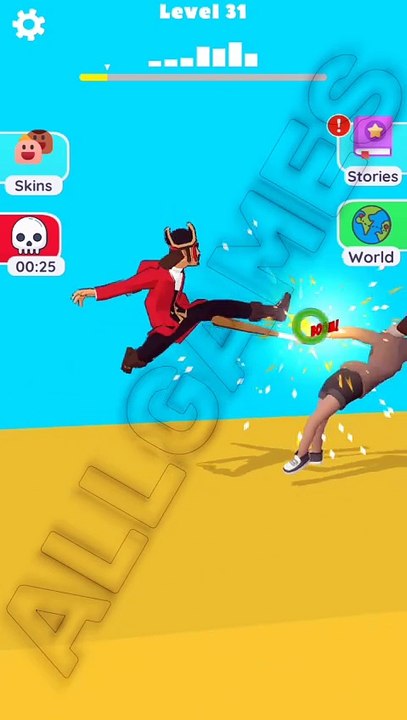 Slow Mo Run LVL 31 Gameplay FUN GAME #shorts #SlowMoRun #fungames #viralvideo