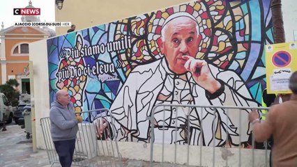 Voyage du pape en Corse : la ferveur s'empare d'Ajaccio