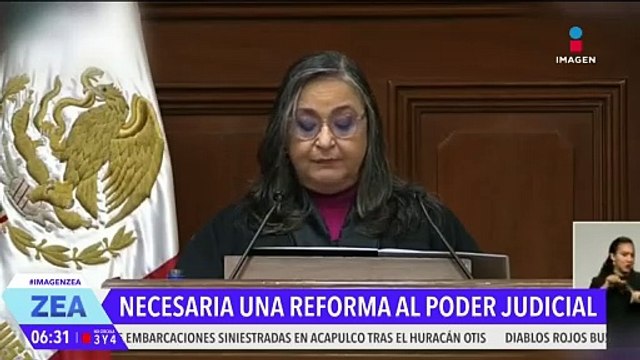 Norma Piña acusa campaña de amenazas en contra del Poder Judicial de la Federación