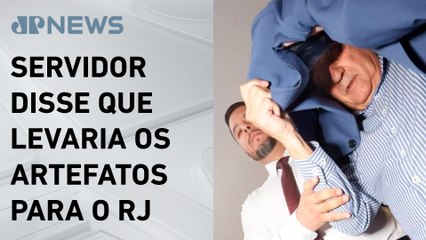 Homem é preso em flagrante por tentar entrar com munição na Câmara