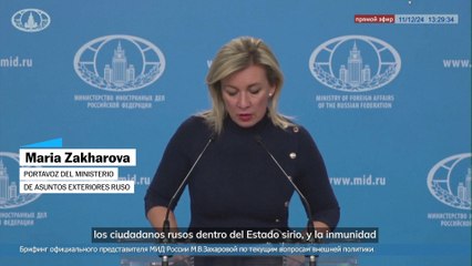NO USAR | Rusia: "Nos preocupa la seguridad de nuestros ciudadanos e instalaciones en Siria"