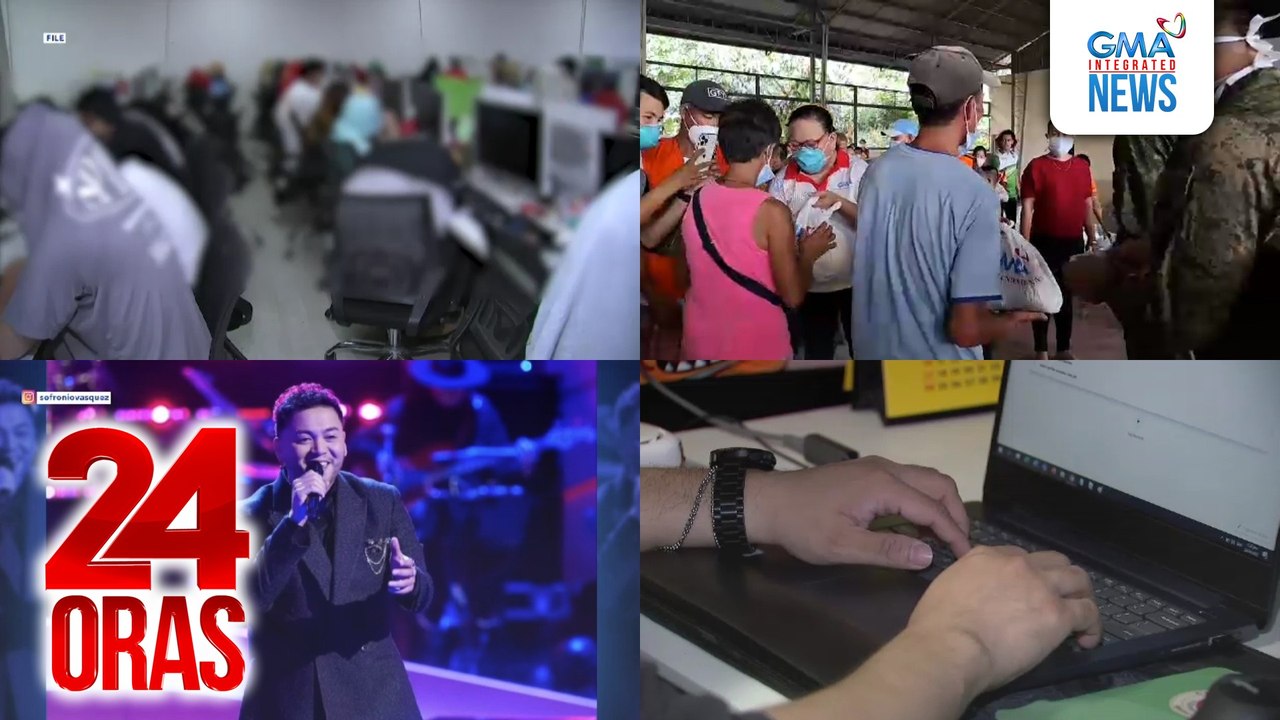 24 Oras: (Part 3) Pinoy na si Sofronio Vasquez, grand winner sa "The Voice USA"; Top Google Searches ng mga Pinoy ngayong 2024; Pagsulputan ng mga guerilla POGO o mas maliliit na operasyon, pinaghahandaan, atbp.