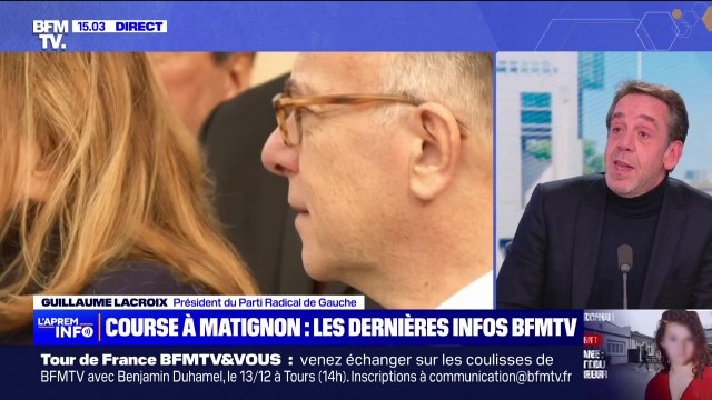 Nouveau Premier ministre: Qui d'autre que Bernard Cazeneuve pour permettre un rassemblement plus large , estime Guillaume Lacroix, président du Parti radical de gauche