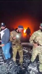 Suriye’de cihatçılar Hafız Esad'ın mezarını ateşe verdi!