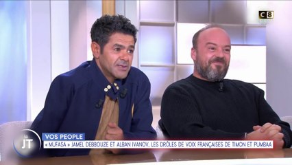 Vos people : "Mufasa", Jamel Debbouze et Alban Ivanov, les voix françaises de Timon et Pumbaa