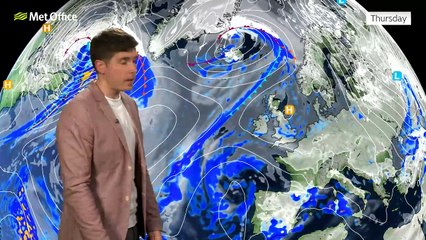 Met Office Morning Weather Forecast 12/12/2024 - Colder and sunnier in the north