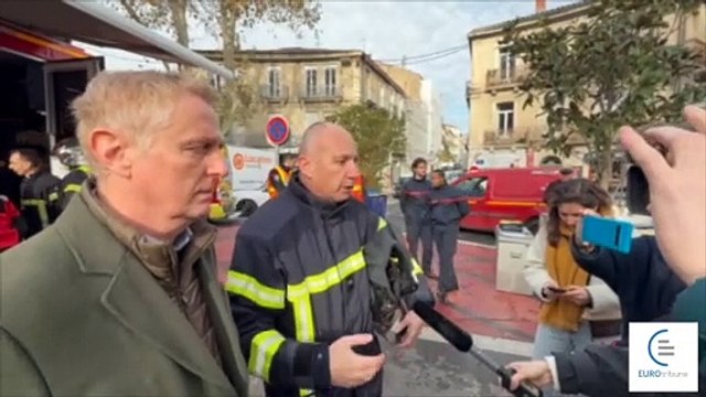 INCENDIE - Eglise des Saints-François à Montpellier : le feu ne progresse plus