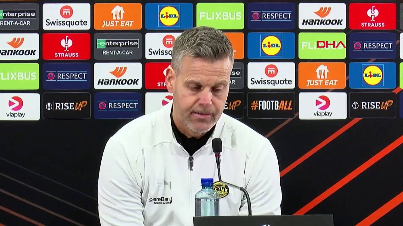 Bodo/Glimt Teknik Direktörü Kjetil Knutsen: Beşiktaş'ın son derece iyi bireysel futbolcuları var