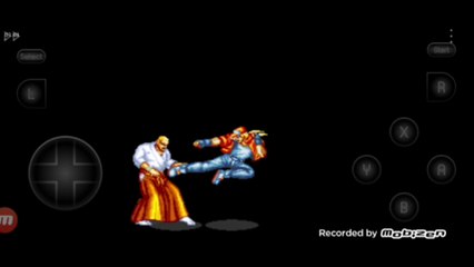 Fatal Fury Terry Bogard vs Geese Howard luta final