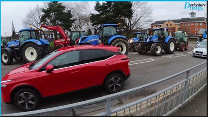 Tractor protest - Chesterfield