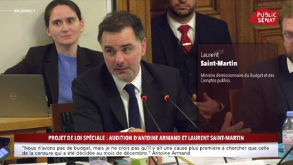 « Pas de budget, pas de mesures nouvelles »