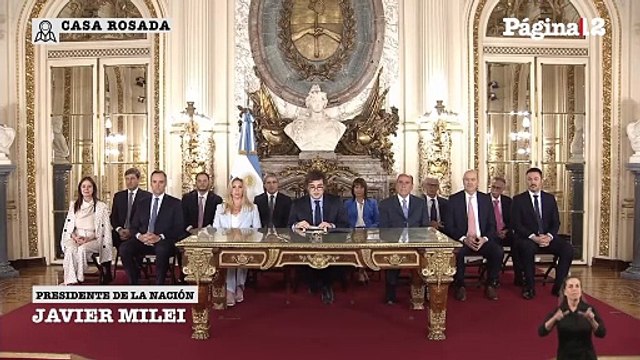 El sacrificio que han hecho es conmovedor : Milei abrió la cadena nacional al marcar 1 año como presidente de Argentina