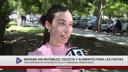 NAVIDAD SIN INVISIBLES COLECTA Y ALIMENTOS PARA LAS FIESTAS