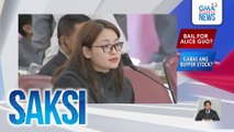Petition for bail ni Alice Guo sa kasong Qualified Human Trafficking, naghihintay na lang ng desisyon ng korte | Saksi